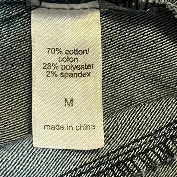 Maurices Blue Denim Vest Women’s size medium - Picture 7 of 7